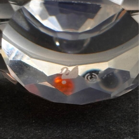 Swarovski Crystal Snowman Figurine Crystal Snowflakes Box New 250229 - Picture 7 of 12